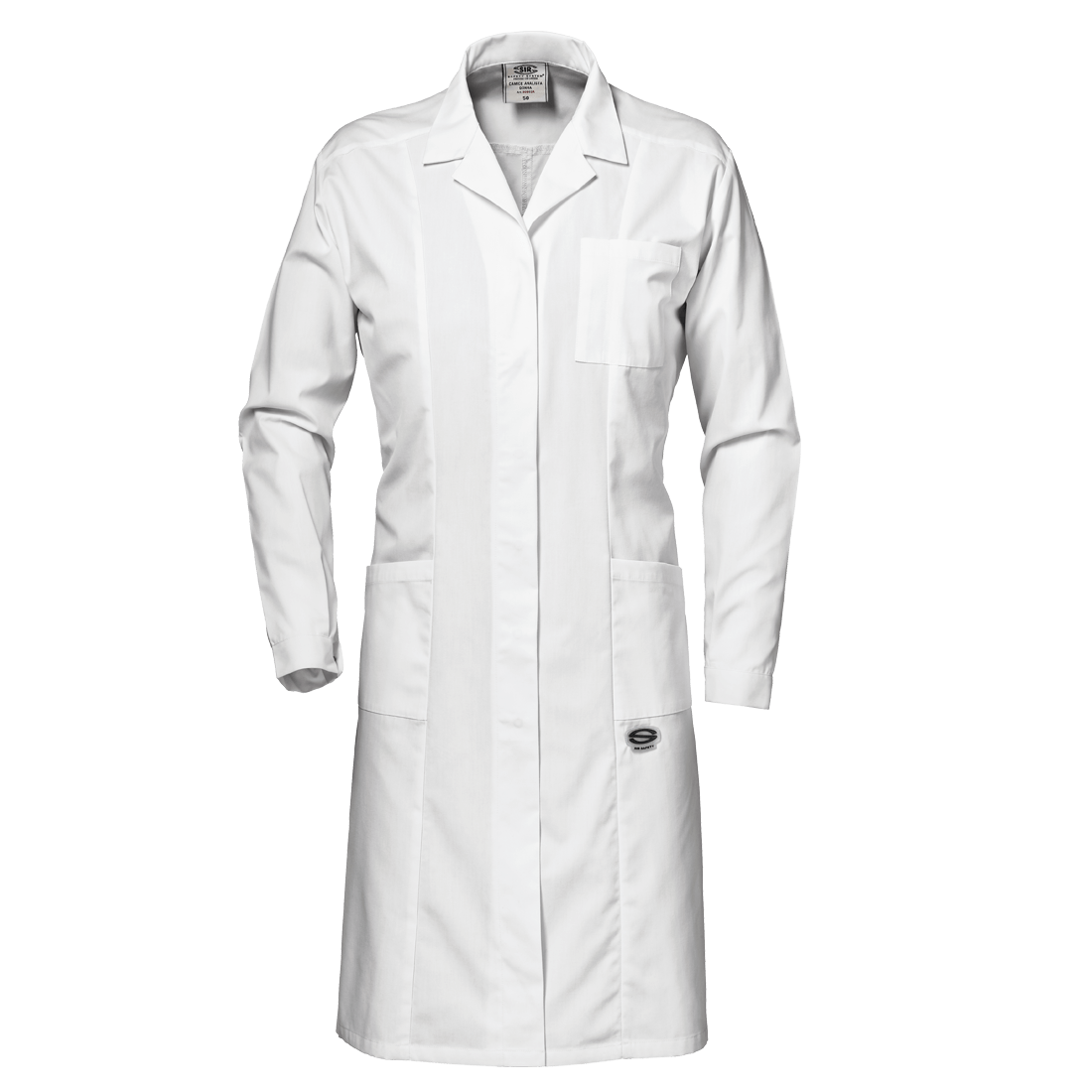 Blouse laborantine femme