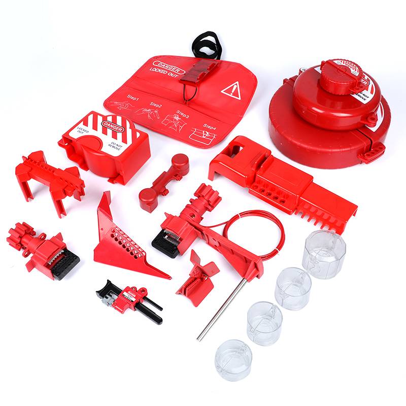 Gamme de consignation de vanne pour sécurité industrielle, dispositifs de lockout tagout.