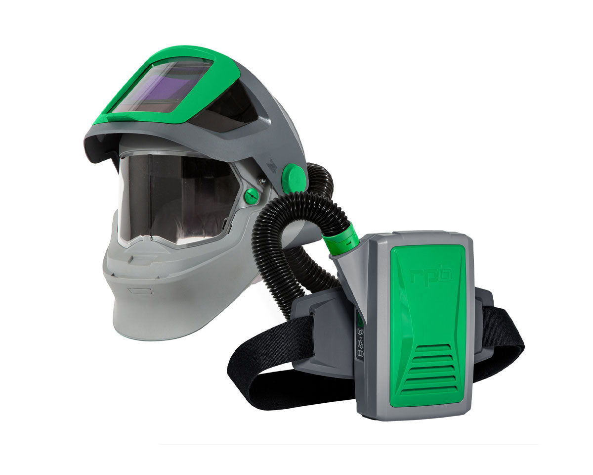 Z4® Welding Respirator with FR chin seal and PX5® PAPR