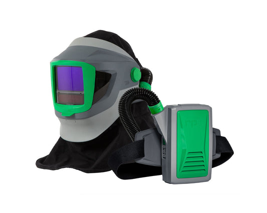 Z4® Welding Respirator with FR shoulder cape and PX5® PAPR