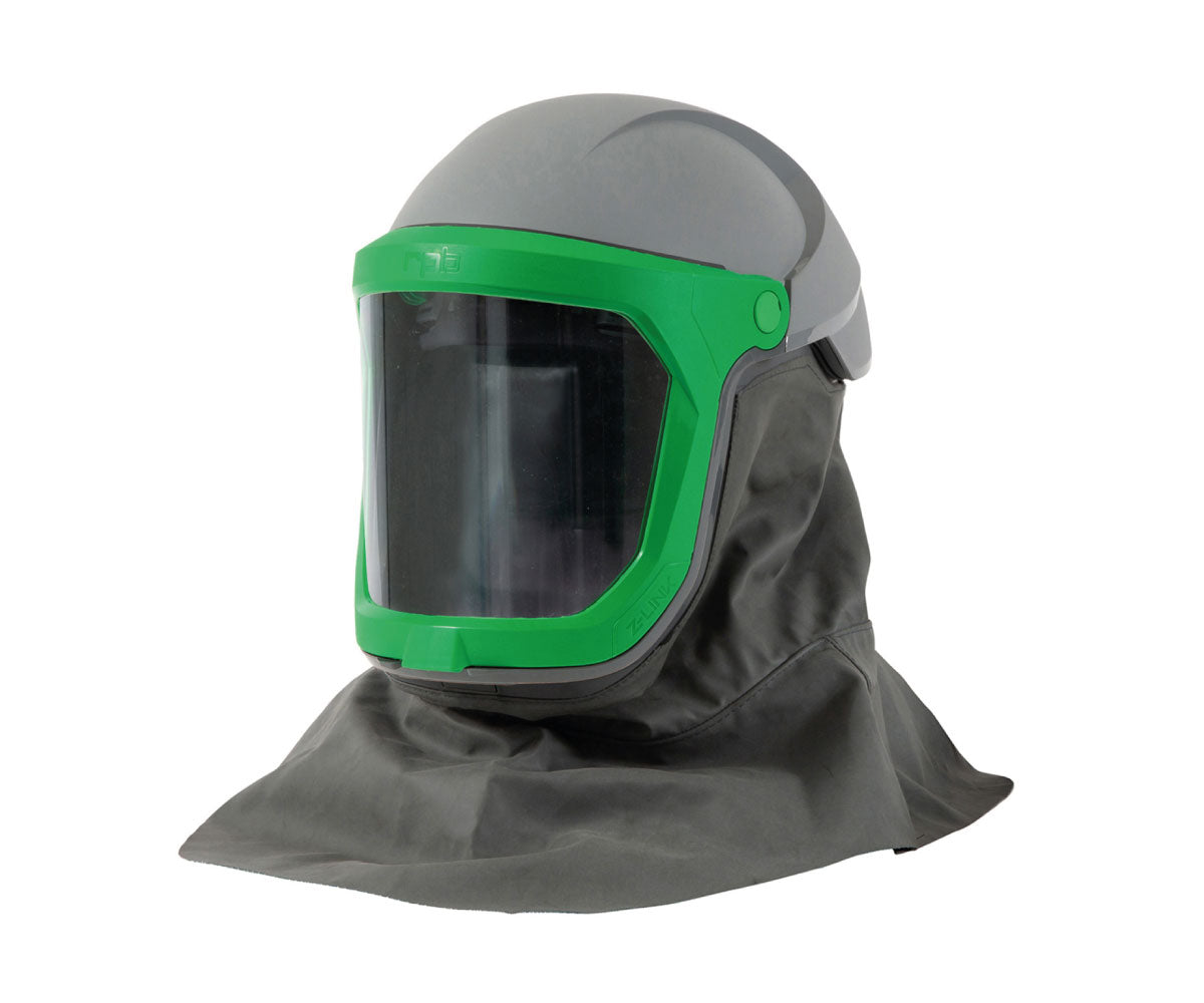 Z-Link respirator with Safety Lens and Zytec® FR Shoulder Cape