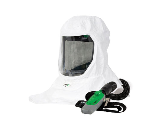 T-Link Respirator with Hard Hat cap and C40