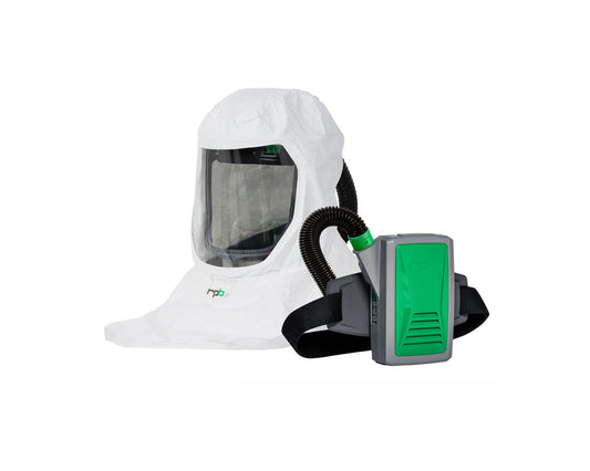 T-Link Respirator with Hard Hat Cap and PX5® PAPR