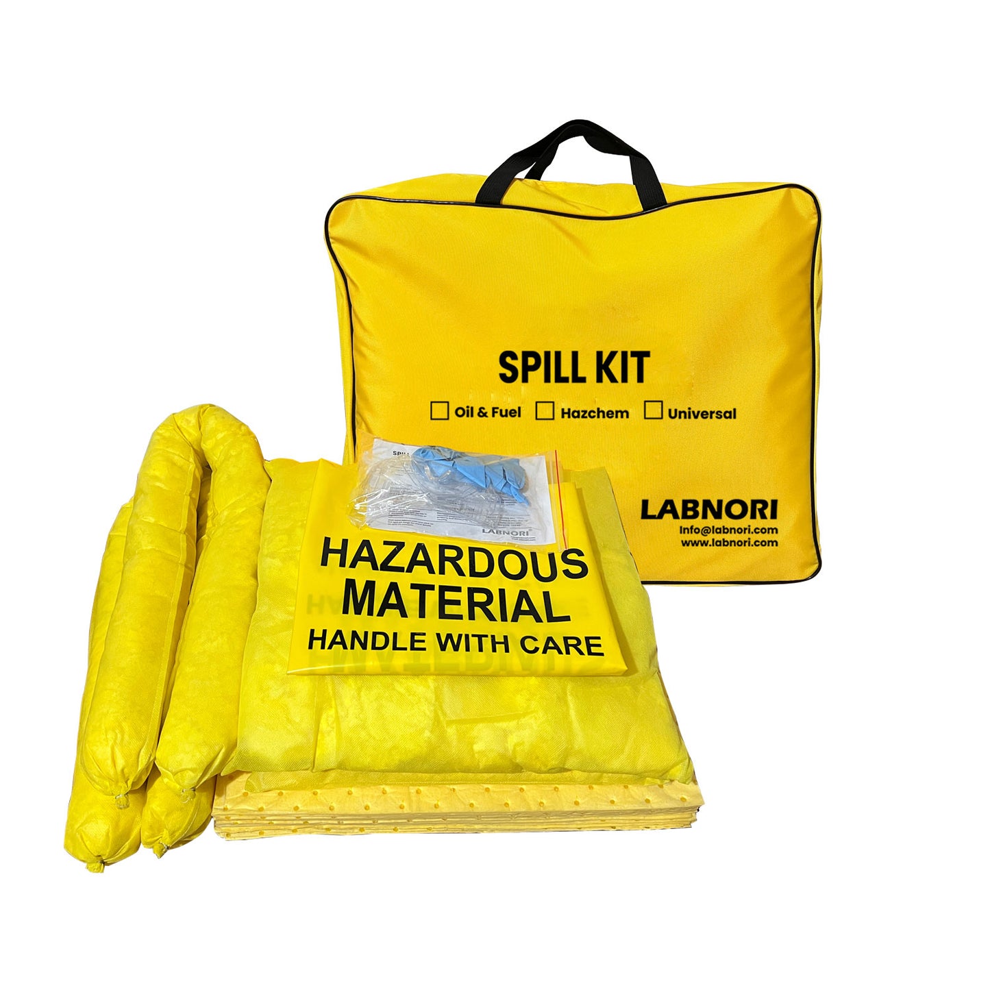 PK050Y 50L Hazchem Portable Spill Kits