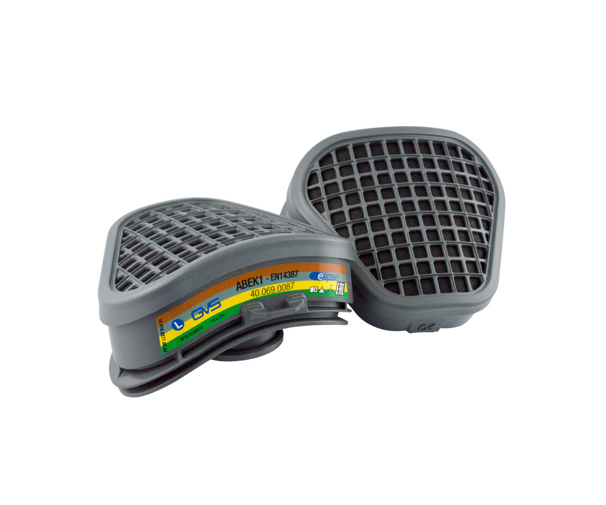 SPR489 Pair of ABEK1 Filters for Gases and Vapours