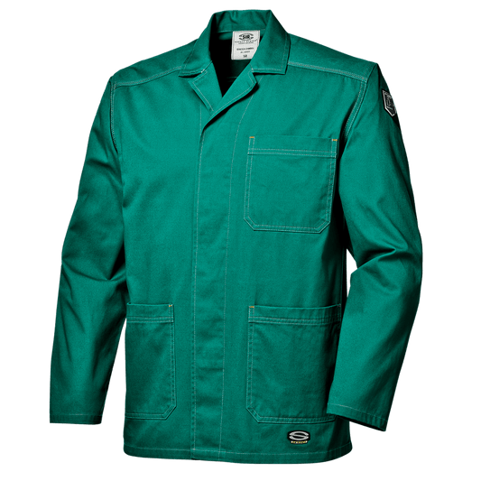 VESTE LONGUE SYMBOL VERT