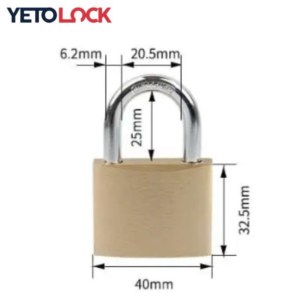 Cadenas en laiton 25mm