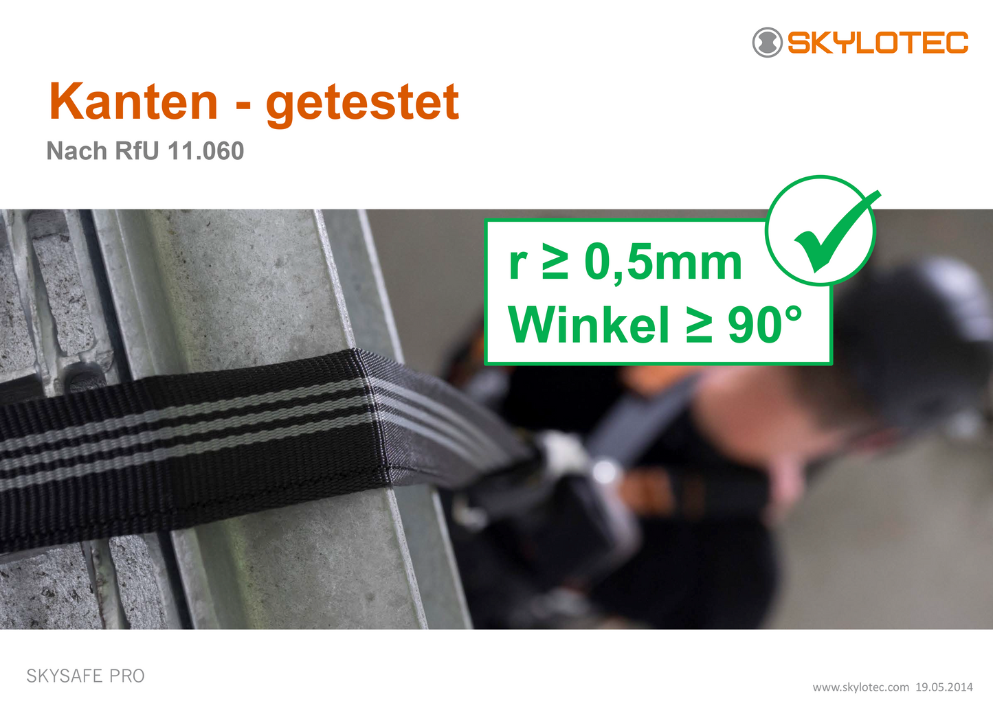 SKYSAFE PRO TIE BACK