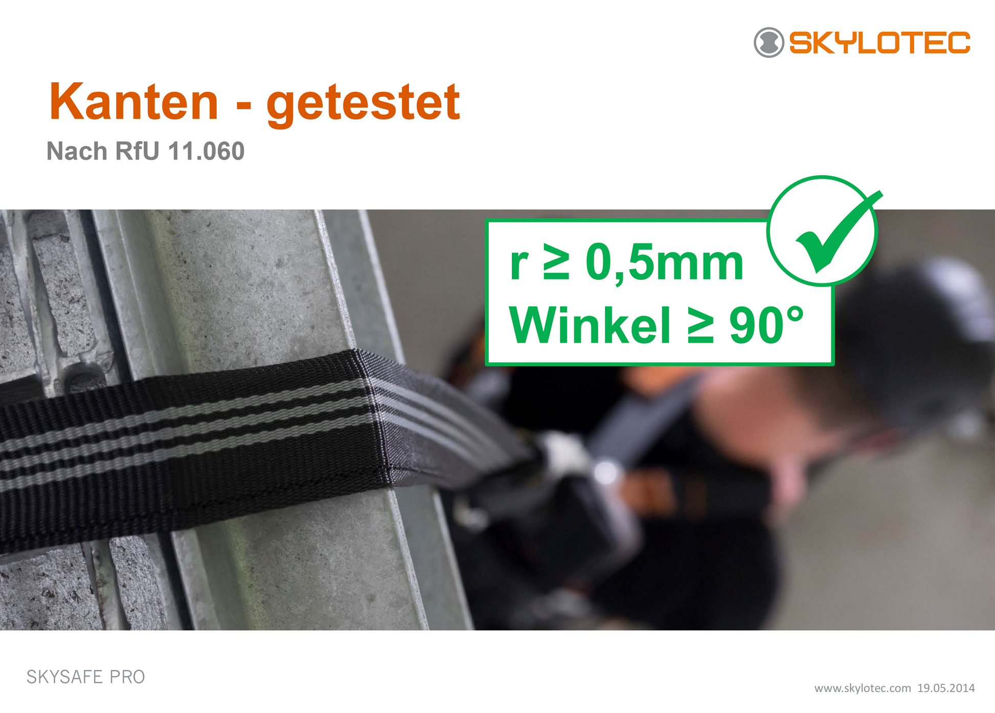 SKYSAFE PRO TIE BACK