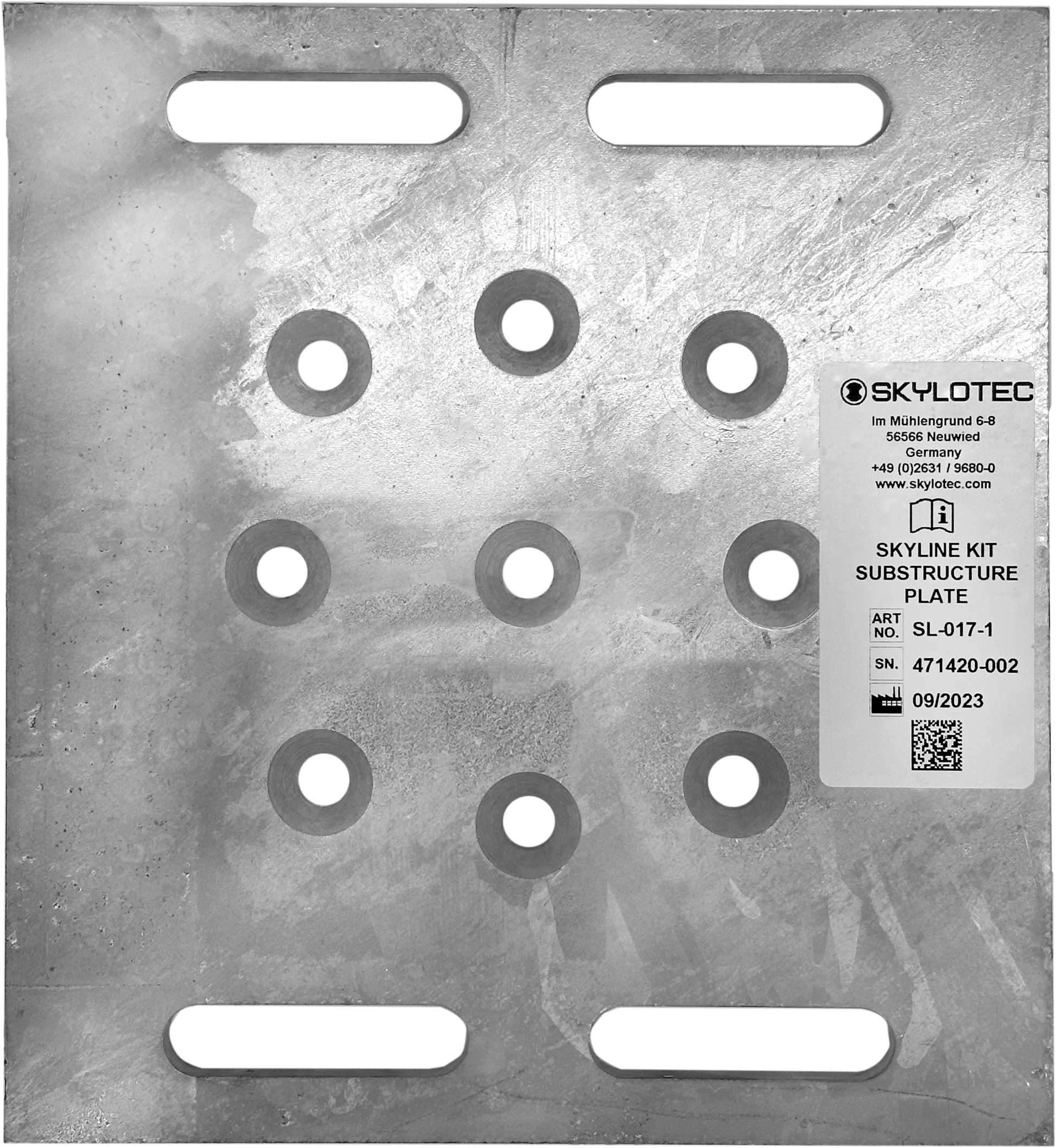 SKYLINE KIT SUBSTRUCTURE PLATE